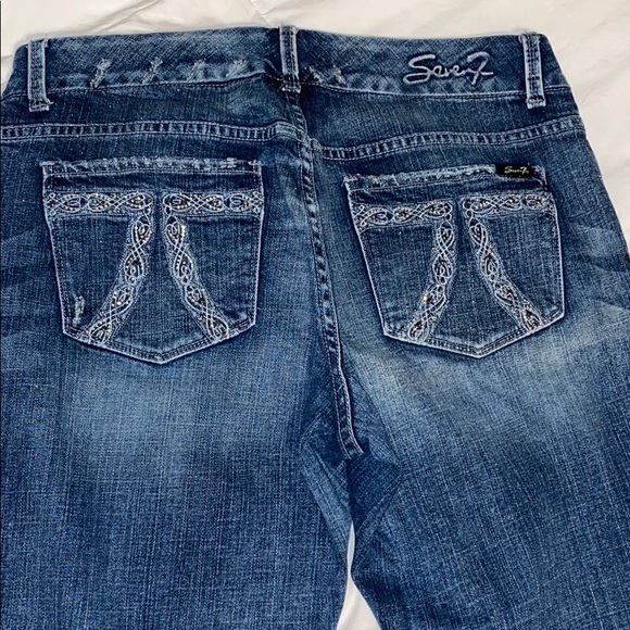 Glitter Blue Jeans - Picture 5 of 8